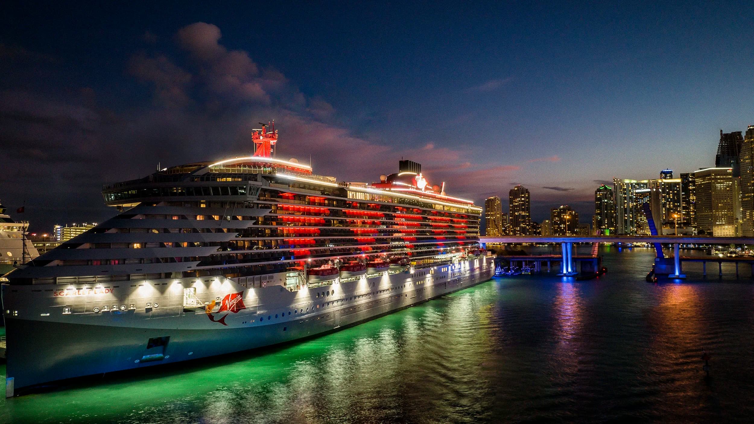Scenic cruise destination