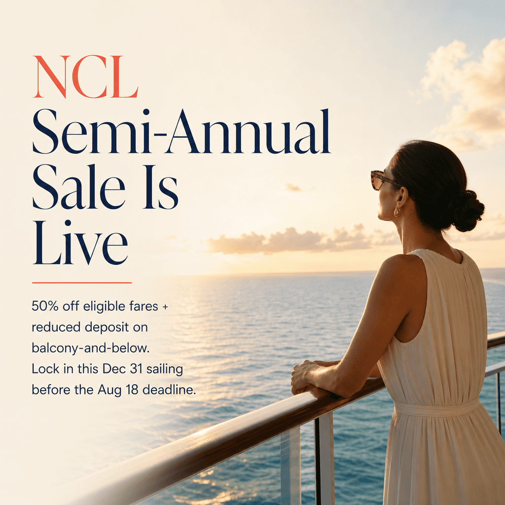 NCL Semi-Annual Sale Is Live