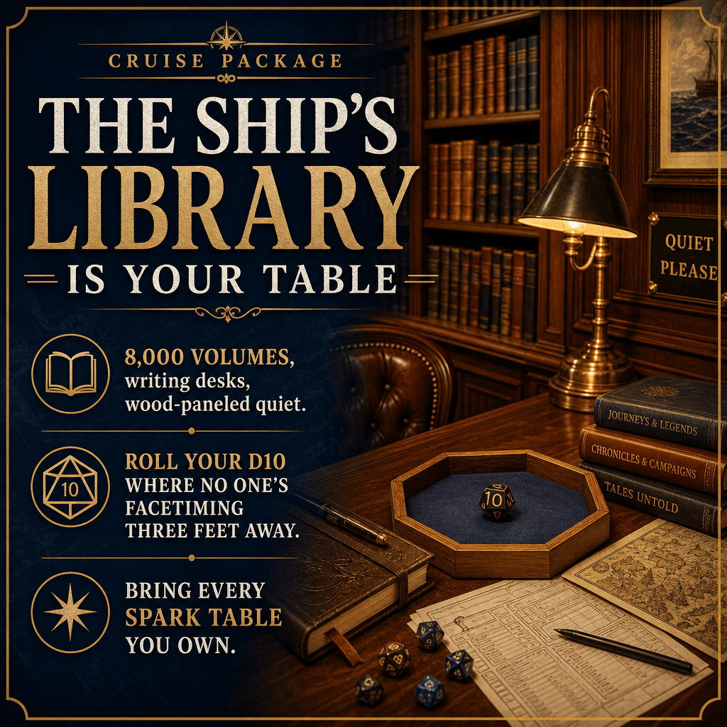 The Ship's Library Is Your Table