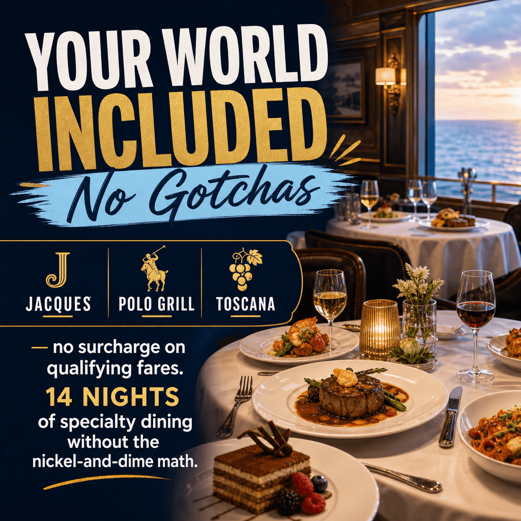 Your World Included — No Gotchas